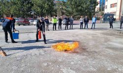 AFAD’dan polis ekiplerine yangın eğitimi