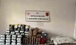 Antalya’da kaçak çay ve tütün operasyonu
