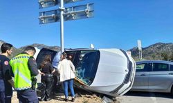 Antalya’da trafik kazası: 2 yaralı