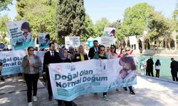 Balıklıgöl’de "Doğal Olan Normal Doğum" yürüyüşü