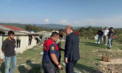 Başkan Torun, yangın sonrası inceleme yaptı