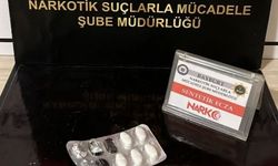 Bayburt’ta bir miktar sentetik hap ele geçirildi