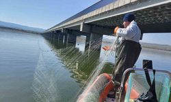 Çorum’da kaçak avcılığa geçit yok: Barajdan 2 bin 200 metre ağ çıktı