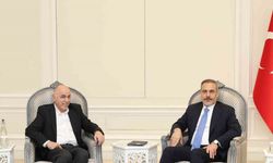 Dışişleri Bakanı Fidan, Hamas Şura Meclisi Başkanı Derviş ile görüştü