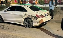 Elazığ’da iki otomobil çarpıştı: 1 yaralı