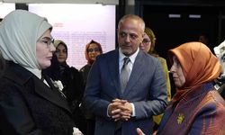 Emine Erdoğan "Saklı Kalanlar" sergisinin açılışını yaptı