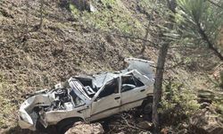 Hisarcık’ta trafik kazası: 1 yaralı
