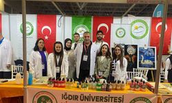 Iğdır Üniversitesinin ürettiği ürünler Doğu Anadolu Kariyer Fuarında