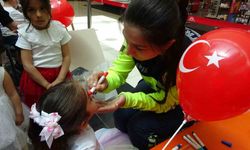 Jandarma ekiplerinden çocuklara sürpriz