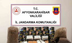 Jandarmadan kaçak makaron operasyonu