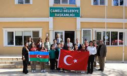 Kardeş ülke Azerbaycan’dan Çameli’ye anlamlı ziyaret