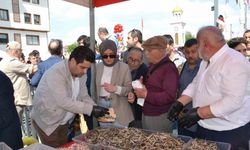 Manisa’daki festivalde 2 ton hamsi dağıtıldı