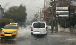 Milas’ta sağanak yağış etkili oldu
