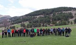 Muhteşem manzarada 17 kilometrelik yürüyüş