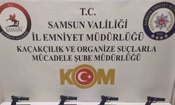 Samsun’da 7 adet tabanca ele geçirildi: 3 gözaltı