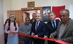 Şehit Fatih Özdemir adına kurulan kütüphane açıldı