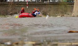 Türkiye Rafting Şampiyonası’nın ikinci gününde de heyecan doruktaydı