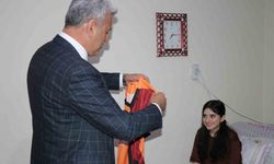 Van’da Galatasaraylı engelli kızın hayali gerçek oldu