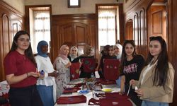 Yabancı öğrencilerle renkli workshop etkinliği