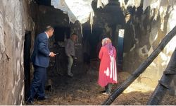 Yüksekova’da çıkan yangında bir ev küle döndü