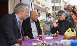 Tever Erenler'de vatandaşla buluştu