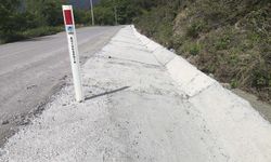 Güvenli ulaşım için 2 ilçeye 20 kilometrelik montaj