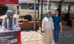 Osmaneli'de vatandaşların "kiloları kontrol" edildi
