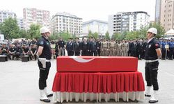 Diyarbakır’da hayatını kaybeden emniyet müdürü memleketine uğurlandı