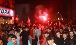 Galatasaray taraftarları, Ordu’da sokaklara döküldü