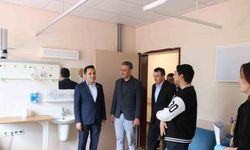 Kaymakam Bildirici’den eğitim ve sağlık kurumlarına ziyaret