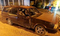 Otomobil ile motosiklet çarpıştı; 1 yaralı