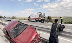 (ÖZEL) Sürücünün öldüğü kazayı arkadan gelen otomobilin kamerası saniye saniye kaydetti