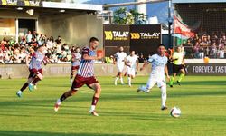 Trendyol Süper Lig: Bodrum FK: 1 - Trabzonspor: 0 (İlk yarı)