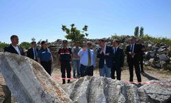 Vali Ustaoğlu’ndan Kyzikos Kazı Evi’ne ziyaret