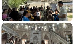 Batı Trakyalı öğrenciler Edirne'nin tarihi ve kültürel noktalarını gezdi