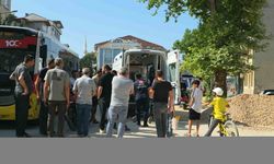 Bursa'da otobüs ile motosikletin çarpıştığı trafik kazasında 1 kişi yaralandı