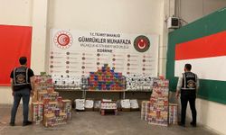 Edirne gümrük muhafaza ekipleri çok sayıda kaçak eşya ele geçirdi