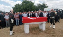 Kıbrıs Gazisi Ahmet Ada, Edirne'de son yolculuğuna uğurlandı