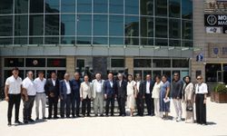 Özbekistanlı gazeteciler Bursa'da ziyaretlerde bulundu
