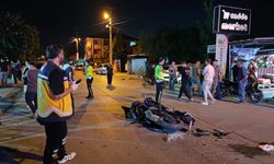 Sakarya'da otomobil ile çarpışan motosiklet sürücüsü yaralandı
