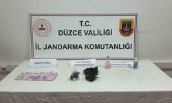 Düzce’de jandarmadan uyuşturucu operasyonu