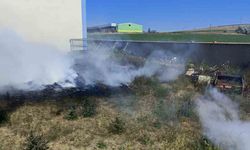 Yozgat’ta fabrika arazisindeki yangın söndürüldü