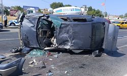 Tekirdağ'da otomobillerin çarpıştığı kazada sürücüsü yaralandı