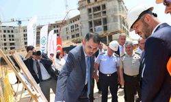 Bakan Kurum ve Bakan Güler’den Ay Yıldız Yerleşkesi’nde inceleme
