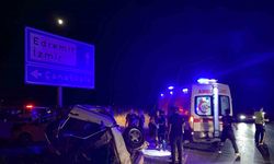 Çanakkale’de iki otomobil çarpıştı: 1’i ağır 3 yaralı