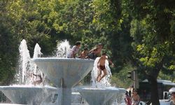 Kayseri’de hava sıcaklığı 40’ı aştı, vatandaş serinlemenin yollarını aradı