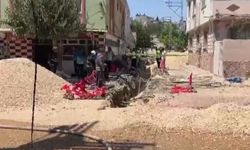 Kilis’te altyapı çalışması sırasında doğalgaz patlaması: Alevler metrelerce yükseğe çıktı