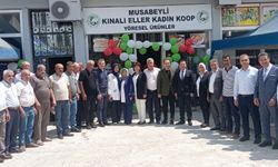 Kınalı Eller Kadın Kooperatifi Kilis’te açıldı