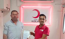Özalp’ta çok kan bağışı yapanlara madalya verildi