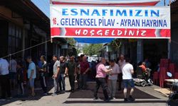 Sanayi esnaflarından 16. geleneksel hayır yemeği